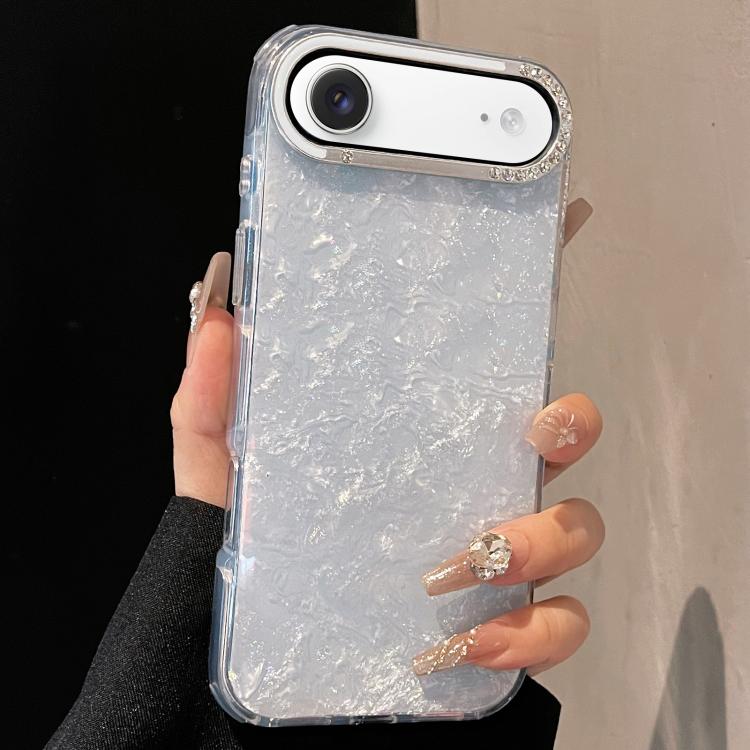 For iPhone Air Gilded Colorful Shell Patterned TPU+IMD Phone Case