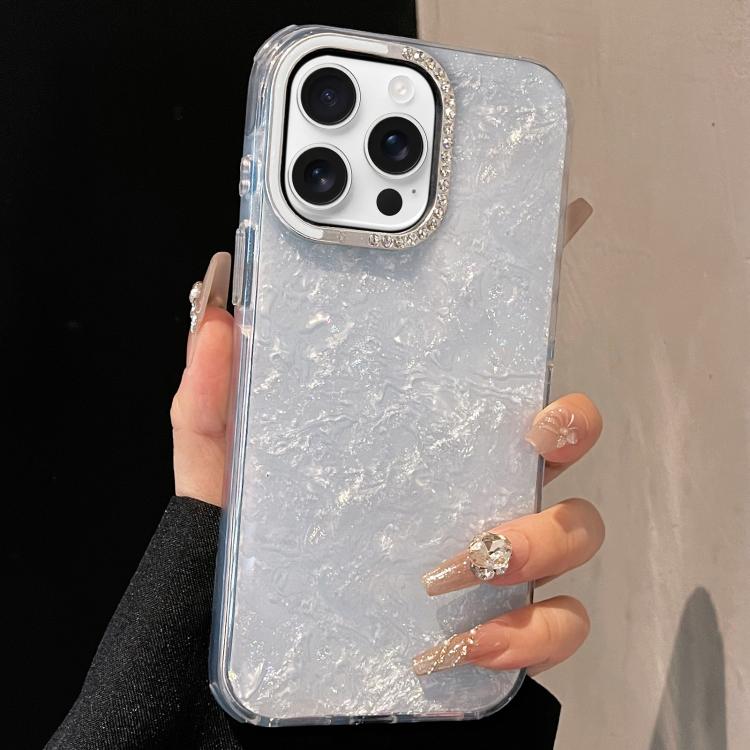 For iPhone 14 Pro Gilded Colorful Shell Patterned TPU+IMD Phone Case