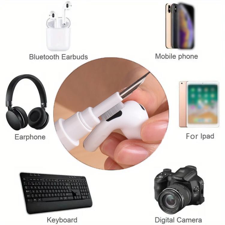 For AirPods Pro 3 Game Console Style Wireless Earphone Silicone Cover with Cleaning Pen