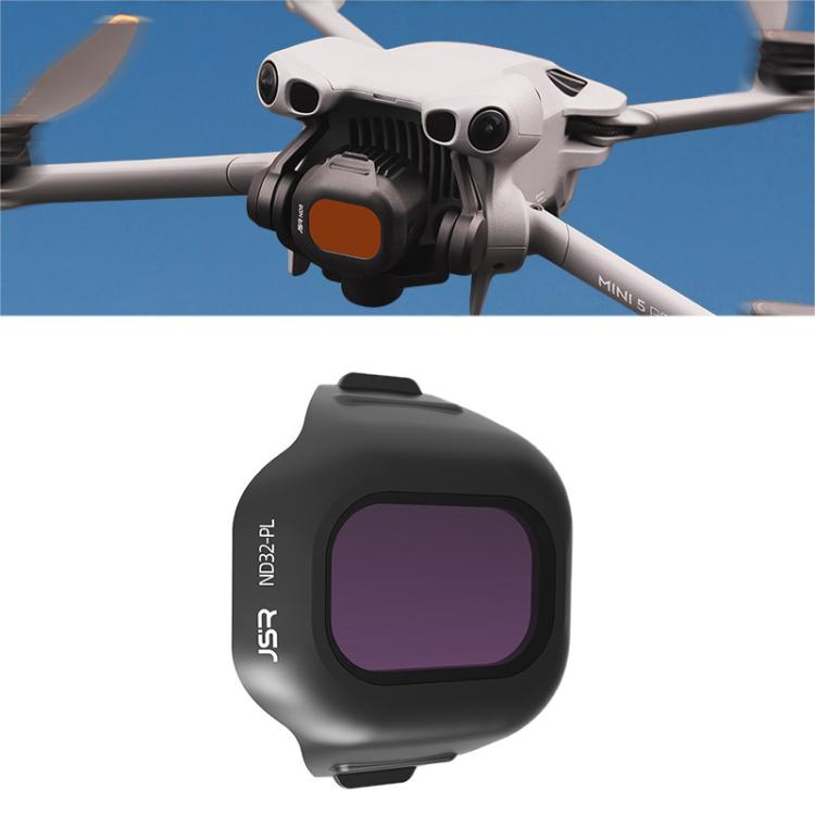 For DJI Mini 5 Pro JSR CB Series Clip-on Drone Camera Lens Filter, Filter:ND32PL