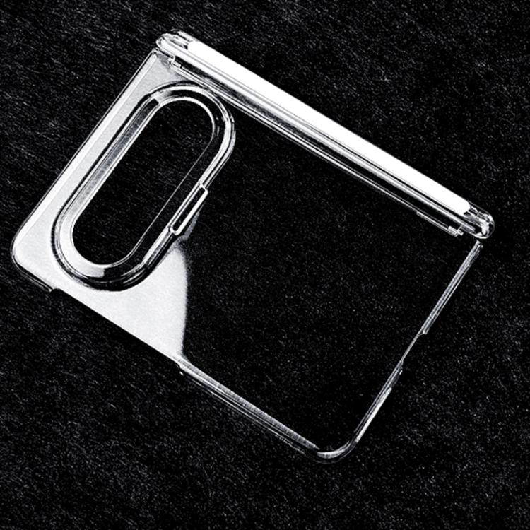 For Huawei Pura X Max Transparent PC Axis Shockproof Phone Case
