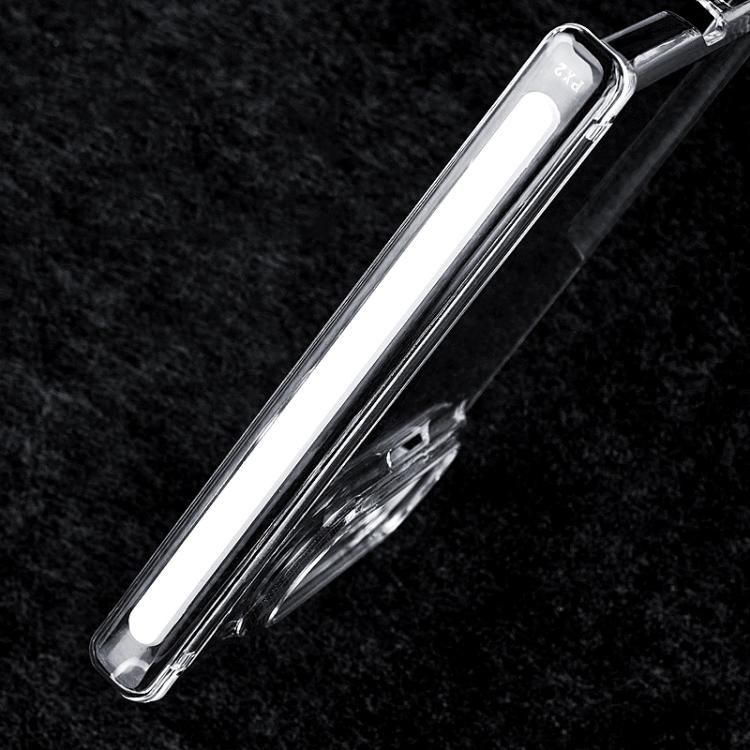 For Huawei Pura X Max Transparent PC Axis Shockproof Phone Case