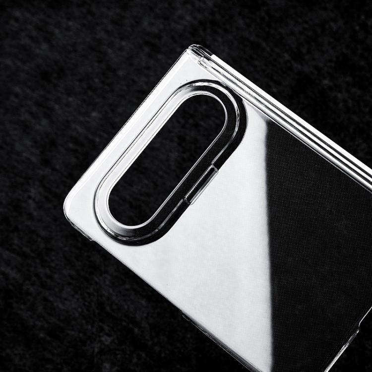 For Huawei Pura X Max Transparent PC Axis Shockproof Phone Case