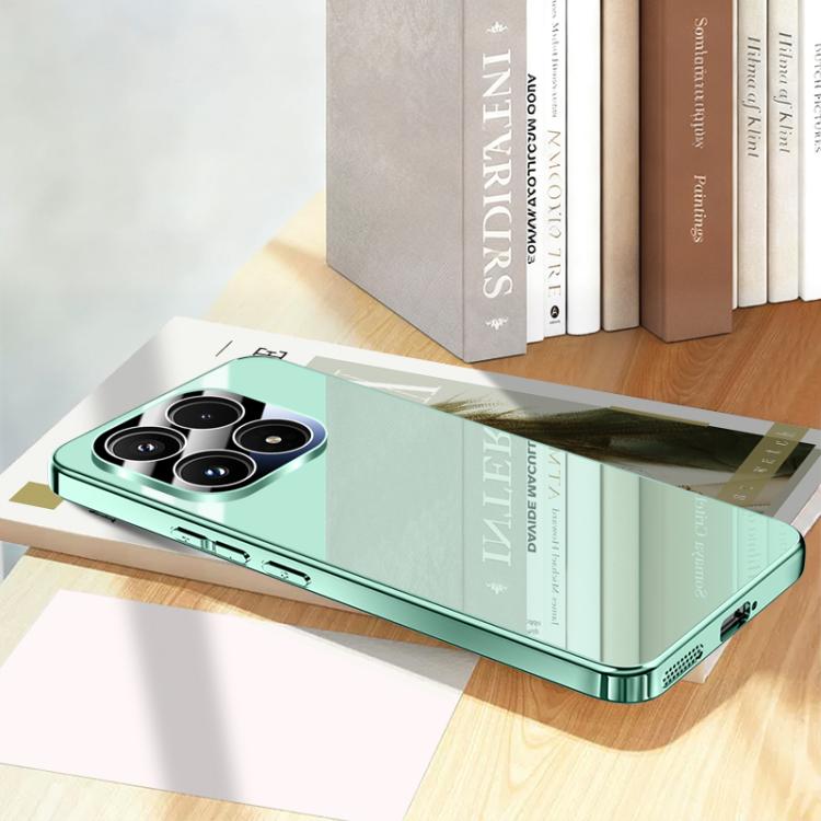 For Xiaomi 17 Electroplating Ice Crystal Airbag Full Coverage Shockproof Phone Case