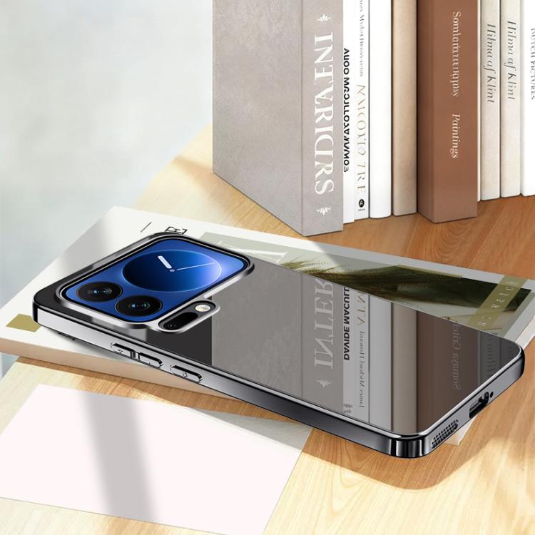 For Xiaomi 17 Pro Max Electroplating Ice Crystal Airbag Full Coverage Shockproof Phone Case