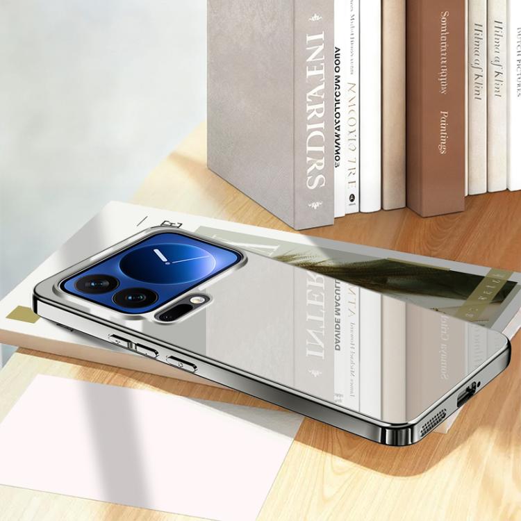 For Xiaomi 17 Pro Max Electroplating Ice Crystal Airbag Full Coverage Shockproof Phone Case