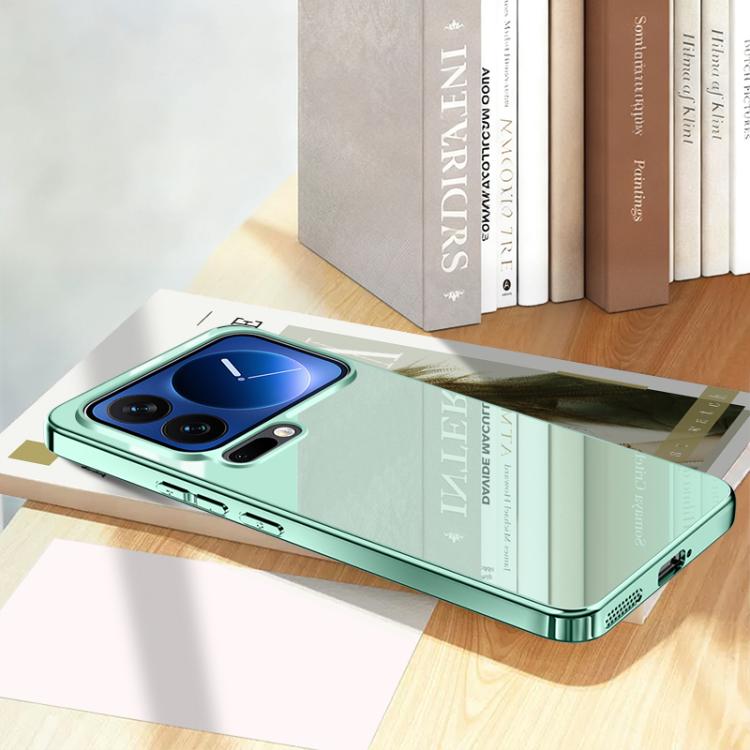 For Xiaomi 17 Pro Max Electroplating Ice Crystal Airbag Full Coverage Shockproof Phone Case