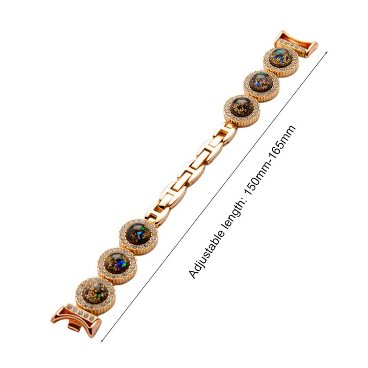 For Xiaomi Smart Band 10 / 9 / 8 xDfind Sparkling Diamond Jewelry Metal Watch Band