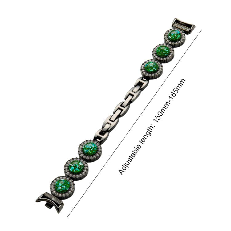 For Xiaomi Smart Band 10 / 9 / 8 xDfind Sparkling Diamond Jewelry Metal Watch Band