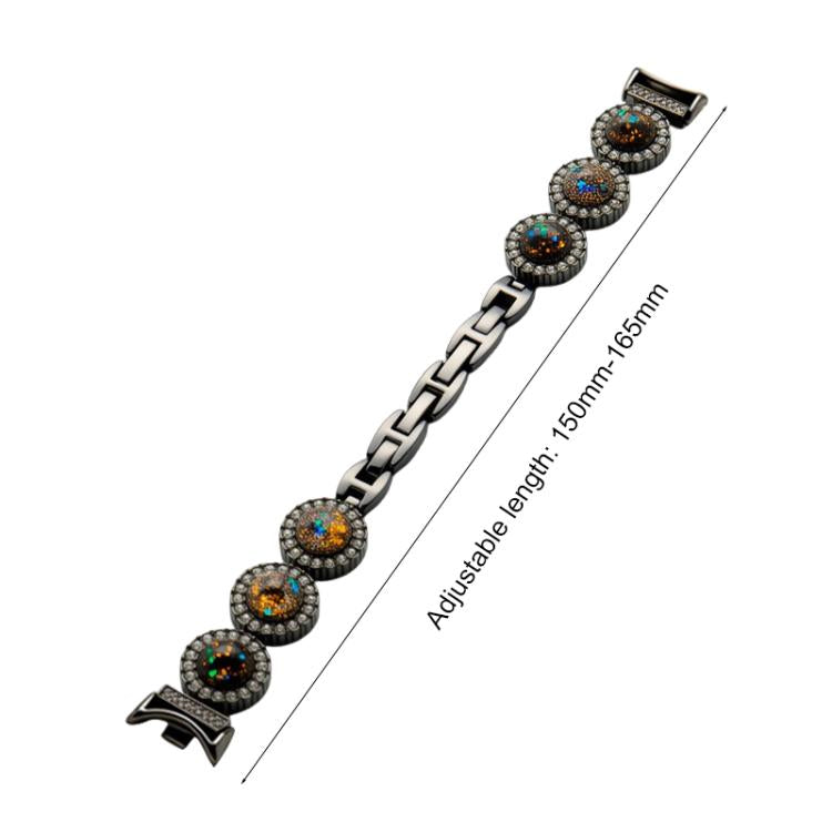 For Xiaomi Smart Band 10 / 9 / 8 xDfind Sparkling Diamond Jewelry Metal Watch Band