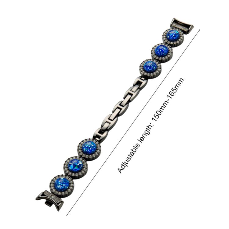 For Xiaomi Smart Band 10 / 9 / 8 xDfind Sparkling Diamond Jewelry Metal Watch Band