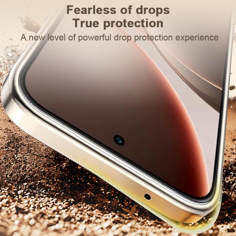 For OPPO Find X9 Skin Feel Leather Texture Cooling MagSafe Phone Case with 360 Degrees Rotating Holder