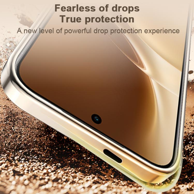 For vivo X300 Pro Skin Feel Leather Texture Cooling MagSafe Phone Case with 360 Degrees Rotating Holder