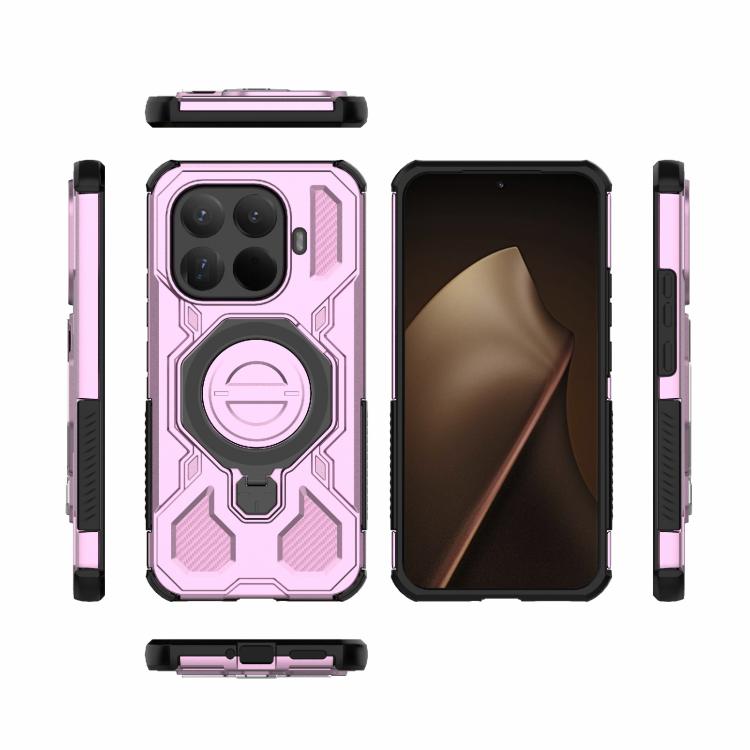 For Xiaomi 15T Pro 5G Global J-20 Solid Color MagSafe Magnetic TPU+PC Phone Case