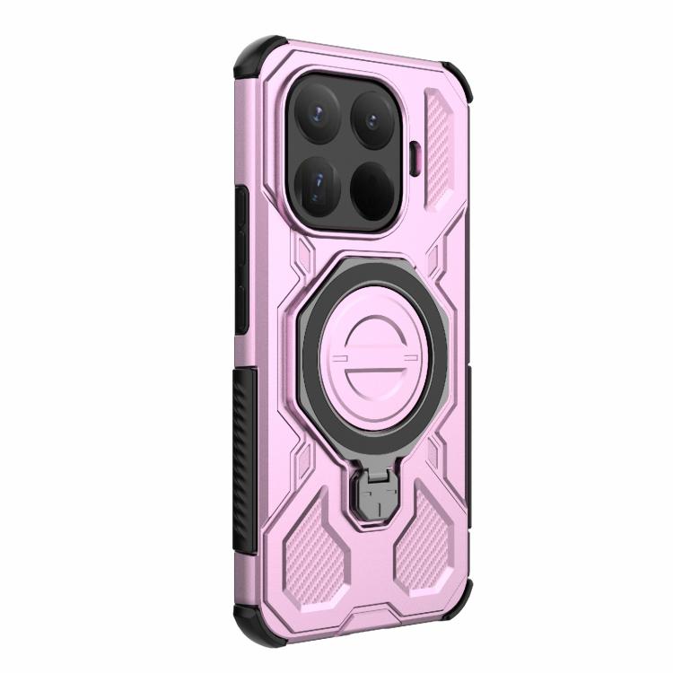 For Xiaomi 15T Pro 5G Global J-20 Solid Color MagSafe Magnetic TPU+PC Phone Case