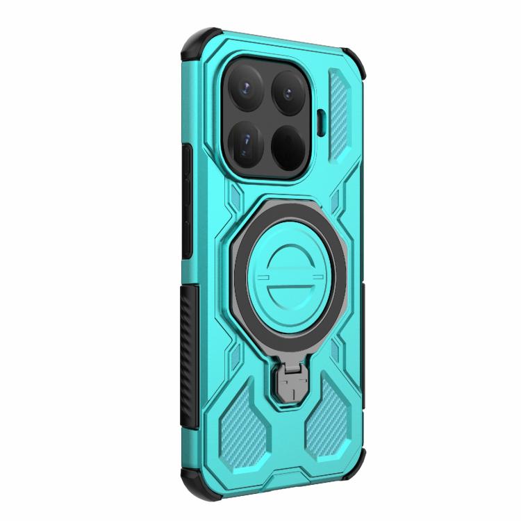 For Xiaomi 15T Pro 5G Global J-20 Solid Color MagSafe Magnetic TPU+PC Phone Case