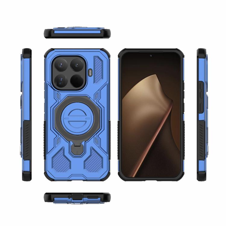 For Xiaomi 15T Pro 5G Global J-20 Solid Color MagSafe Magnetic TPU+PC Phone Case