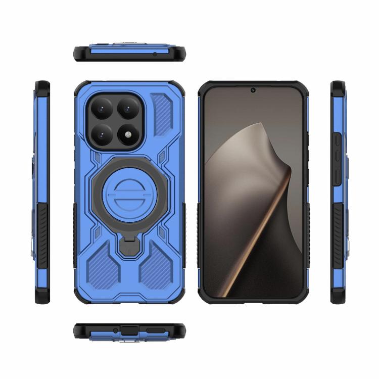 For Xiaomi 15T 5G Global J-20 Solid Color MagSafe Magnetic TPU+PC Phone Case