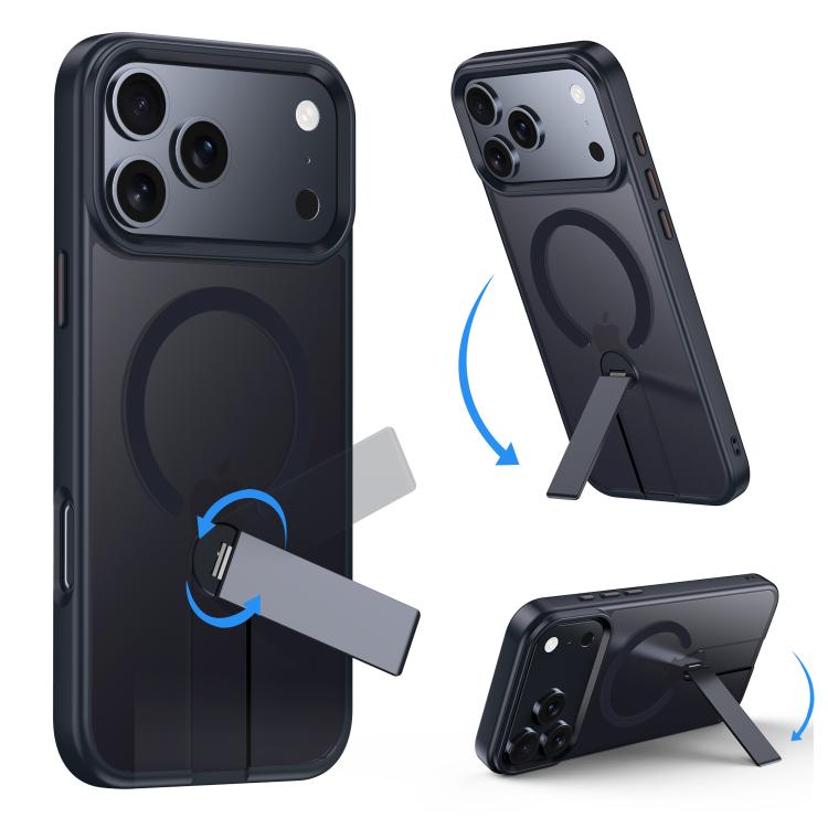 For iPhone 17 Pro Max Rotating Bar Holder Magnetic MagSafe Phone Case