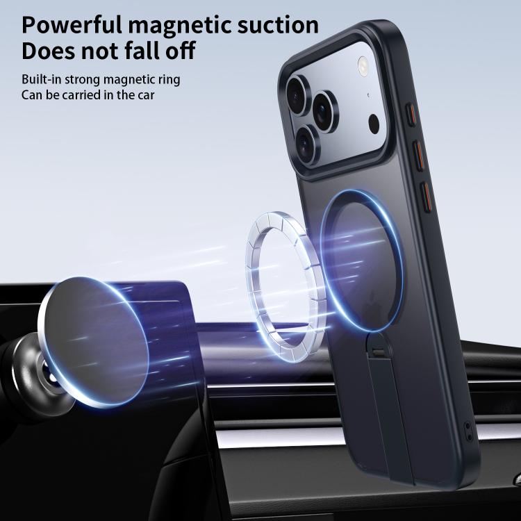 For iPhone 17 Pro Max Rotating Bar Holder Magnetic MagSafe Phone Case