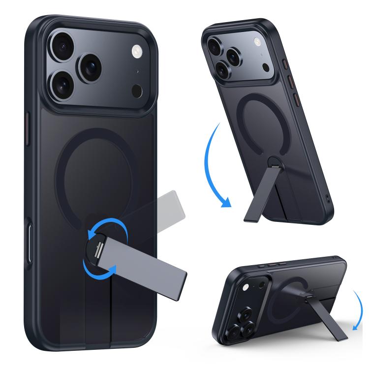For iPhone 17 Pro Rotating Bar Holder Magnetic MagSafe Phone Case
