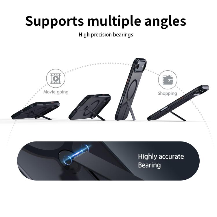 For iPhone Air Rotating Bar Holder Magnetic MagSafe Phone Case