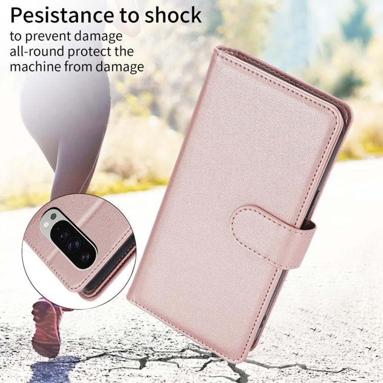 For Google Pixel 9 Pro XL / 10 Pro XL Multi-Card Wallet RFID Leather Phone Case