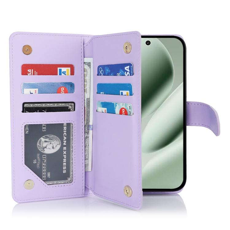 For Google Pixel 9 Pro XL / 10 Pro XL Multi-Card Wallet RFID Leather Phone Case
