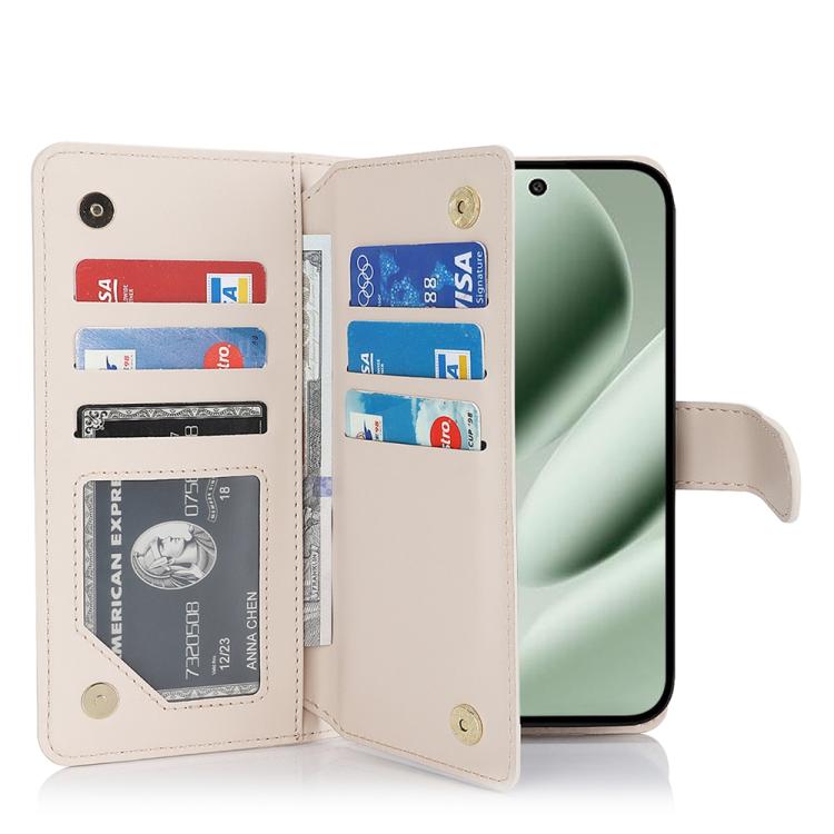 For Google Pixel 9 Pro XL / 10 Pro XL Multi-Card Wallet RFID Leather Phone Case