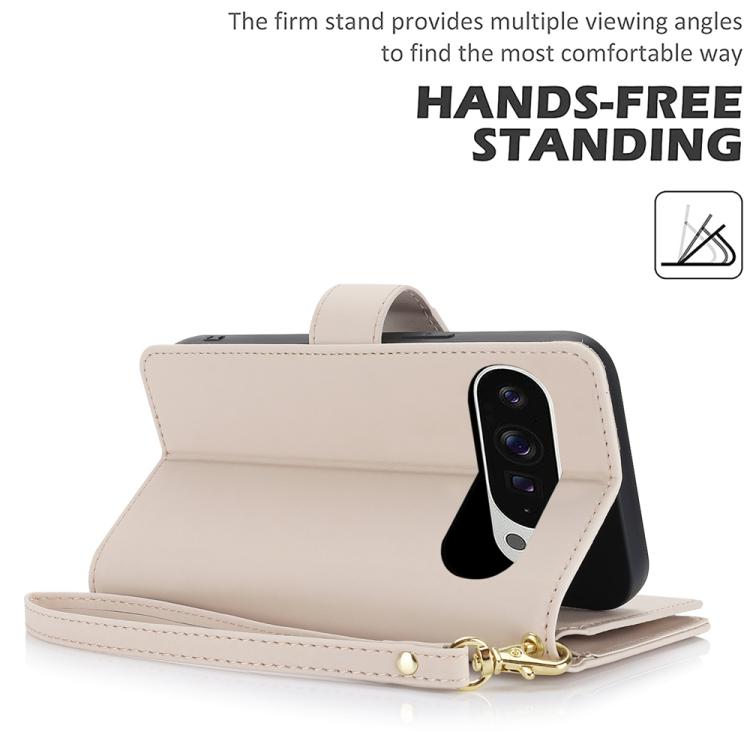 For Google Pixel 9 Pro XL / 10 Pro XL Multi-Card Wallet RFID Leather Phone Case