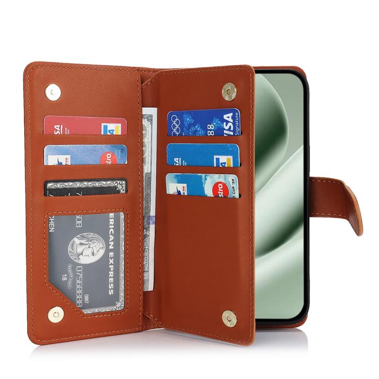 For Google Pixel 9 Pro XL / 10 Pro XL Multi-Card Wallet RFID Leather Phone Case