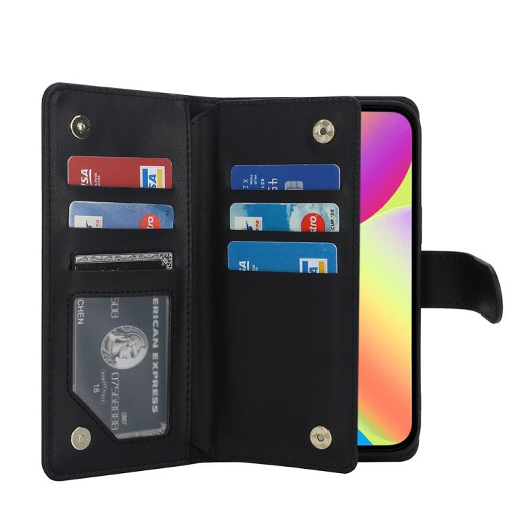For Google Pixel 10 / 10 Pro / 9 / 9 Pro Multi-Card Wallet RFID Leather Phone Case