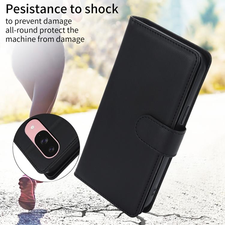 For Google Pixel 10 / 10 Pro / 9 / 9 Pro Multi-Card Wallet RFID Leather Phone Case