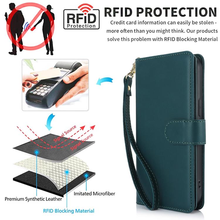 For Google Pixel 10 / 10 Pro / 9 / 9 Pro Multi-Card Wallet RFID Leather Phone Case