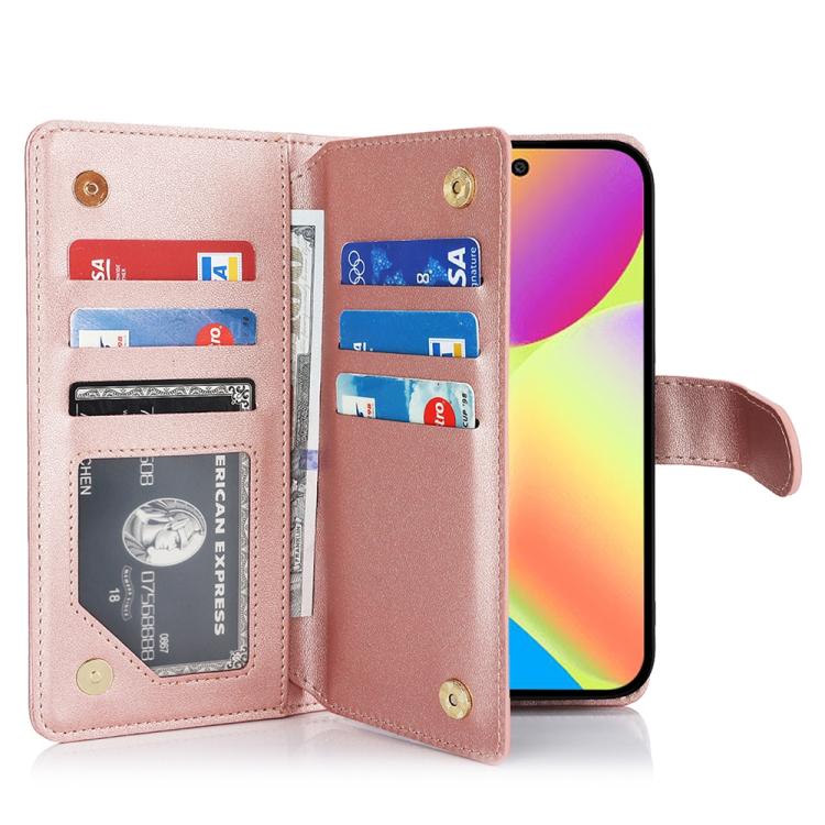 For Google Pixel 10 / 10 Pro / 9 / 9 Pro Multi-Card Wallet RFID Leather Phone Case
