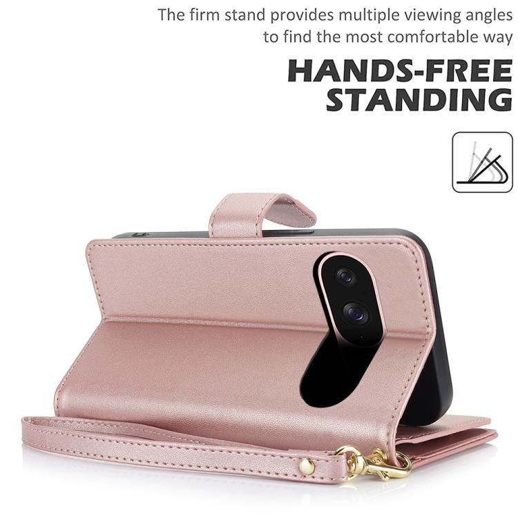 For Google Pixel 10 / 10 Pro / 9 / 9 Pro Multi-Card Wallet RFID Leather Phone Case
