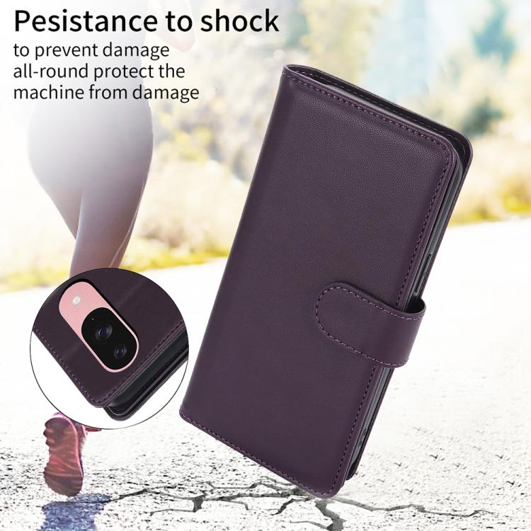 For Google Pixel 10 / 10 Pro / 9 / 9 Pro Multi-Card Wallet RFID Leather Phone Case