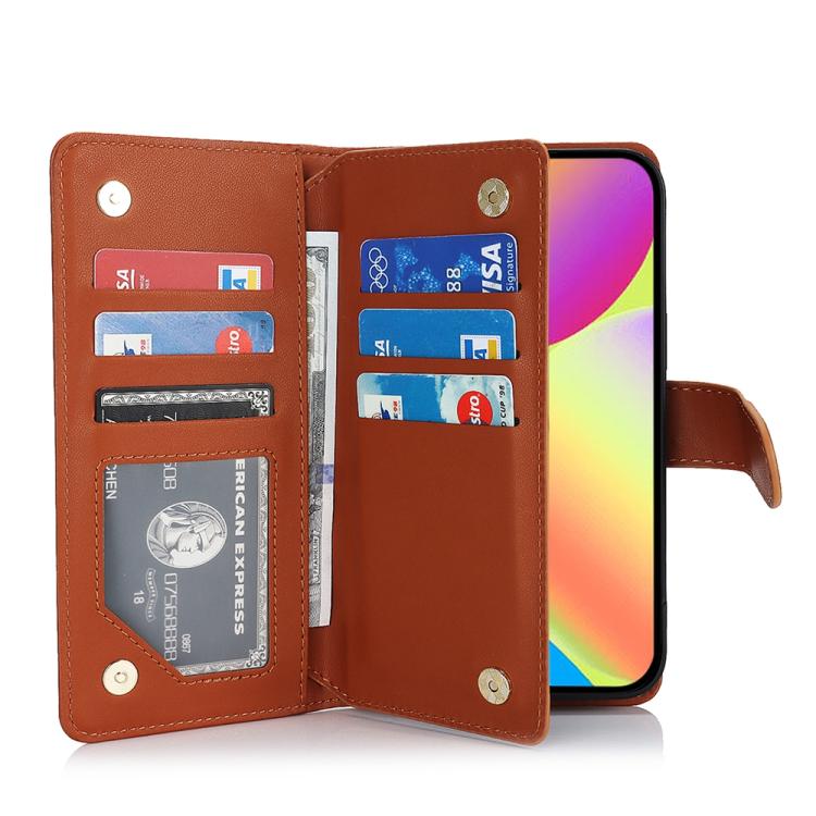 For Google Pixel 10 / 10 Pro / 9 / 9 Pro Multi-Card Wallet RFID Leather Phone Case
