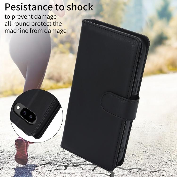 For Google Pixel 9a Multi-Card Wallet RFID Leather Phone Case