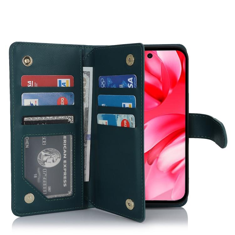 For Google Pixel 9a Multi-Card Wallet RFID Leather Phone Case