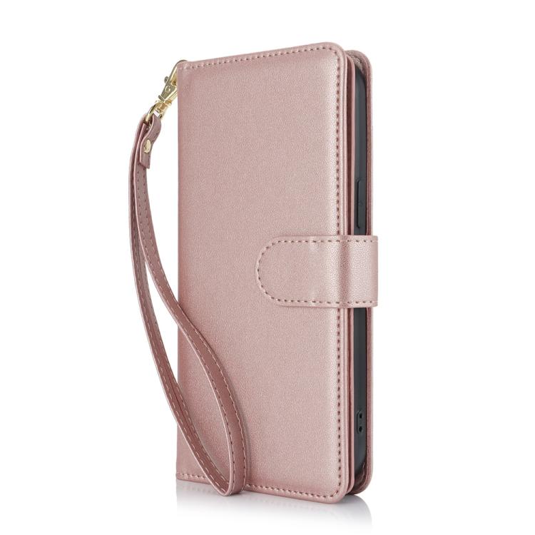 For Google Pixel 9a Multi-Card Wallet RFID Leather Phone Case