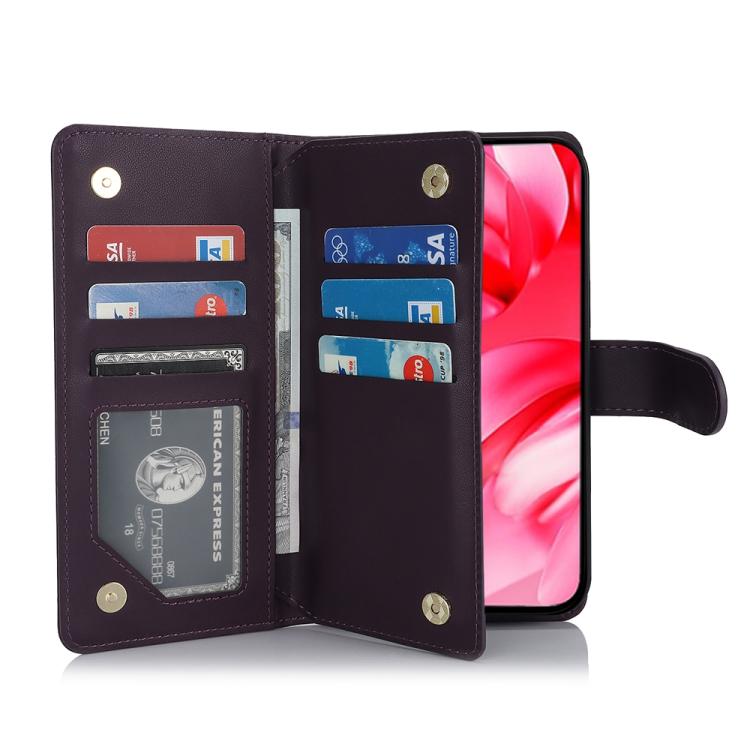 For Google Pixel 9a Multi-Card Wallet RFID Leather Phone Case