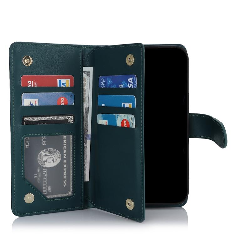 For Google Pixel 8 Pro Multi-Card Wallet RFID Leather Phone Case