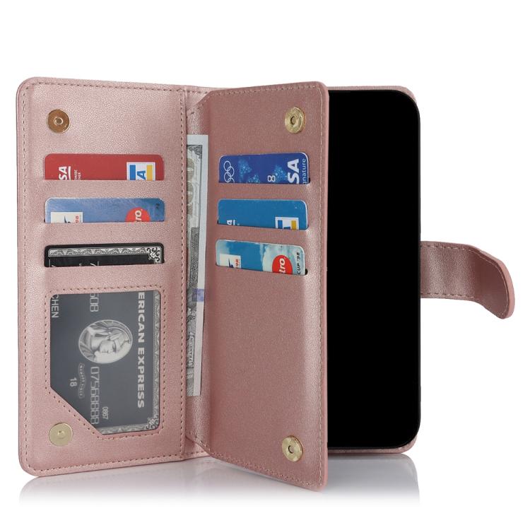 For Google Pixel 8 Pro Multi-Card Wallet RFID Leather Phone Case