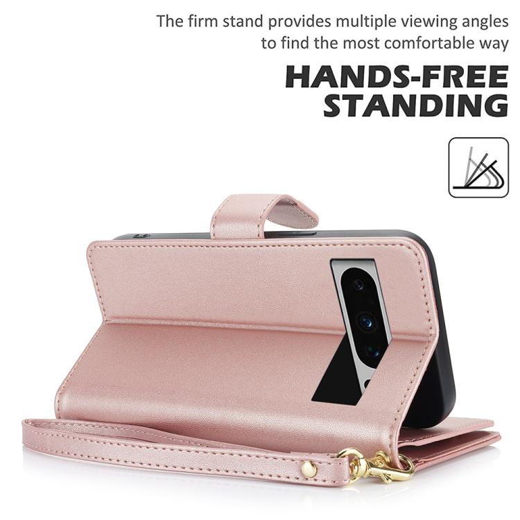For Google Pixel 8 Pro Multi-Card Wallet RFID Leather Phone Case