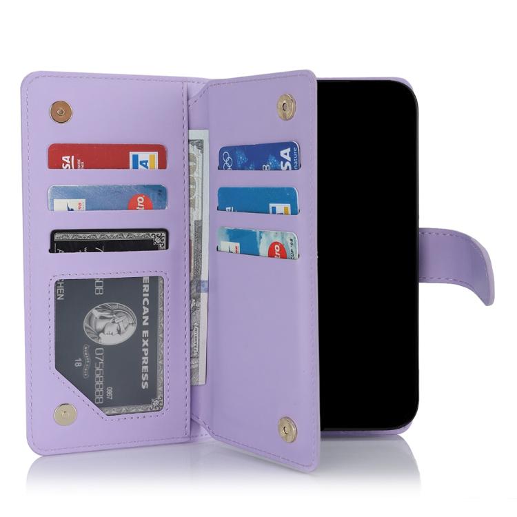 For Google Pixel 8 Pro Multi-Card Wallet RFID Leather Phone Case