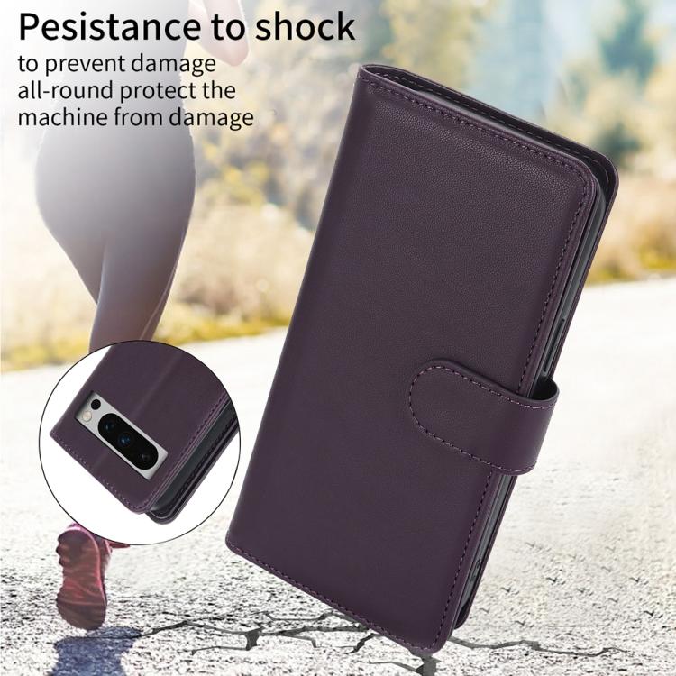 For Google Pixel 8 Pro Multi-Card Wallet RFID Leather Phone Case