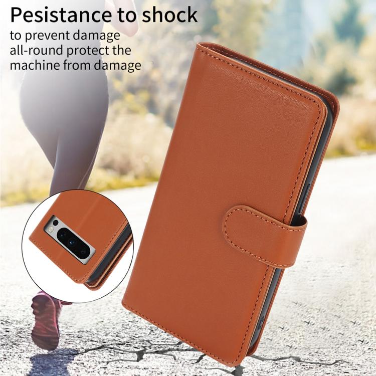 For Google Pixel 8 Pro Multi-Card Wallet RFID Leather Phone Case