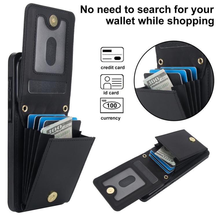 For Samsung Galaxy S25 Edge 5G YM015 Crossbody Rhombic Card Bag RFID Phone Case