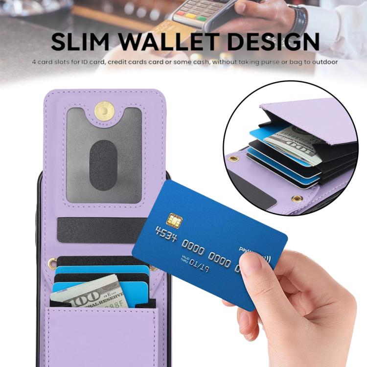 For Samsung Galaxy A16 4G / 5G YM015 Crossbody Rhombic Card Bag RFID Phone Case